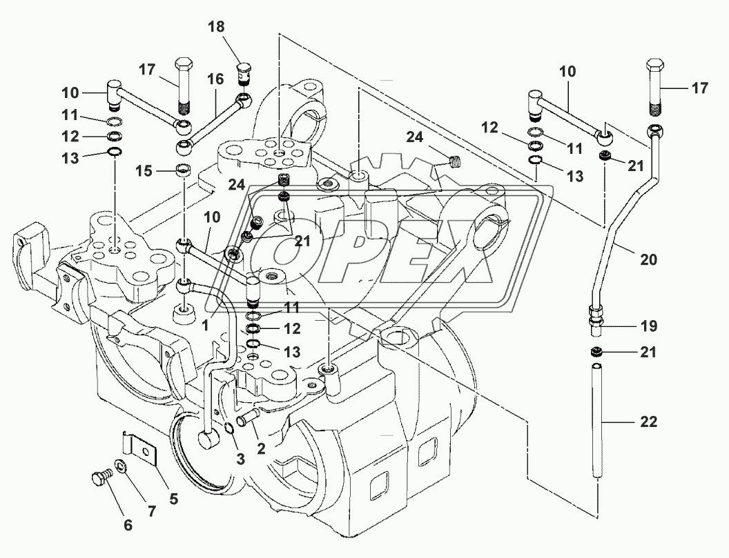 Gear Box Lubrication - Interior