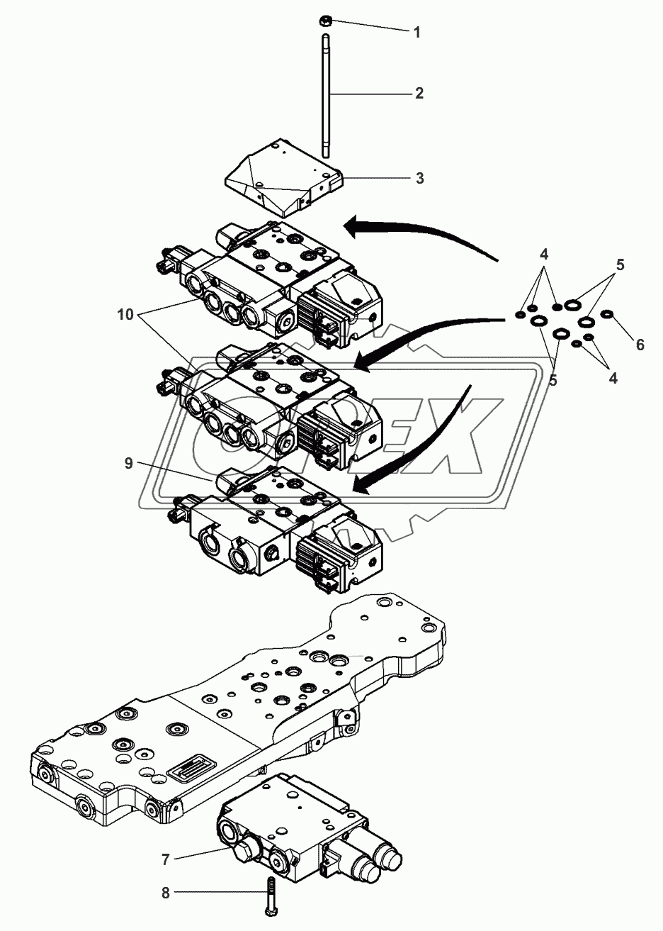 Hydraulic Lift Valve - With Front Lift