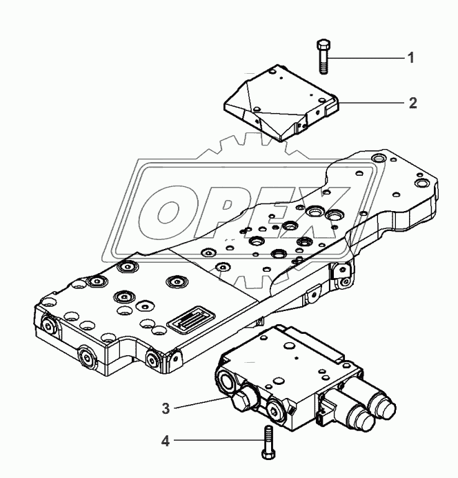 Hydraulic Lift Valve - Without Front Lift