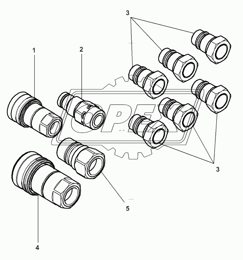 Hydraulic Coupling 3