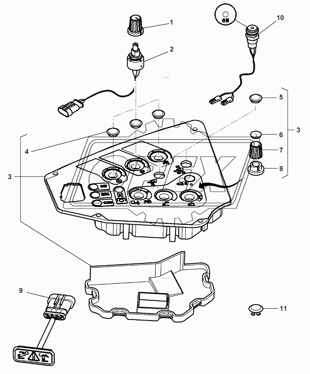 Electronic Lift - Console