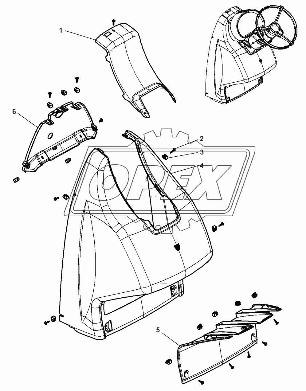 Instrument Panel Cladding 1