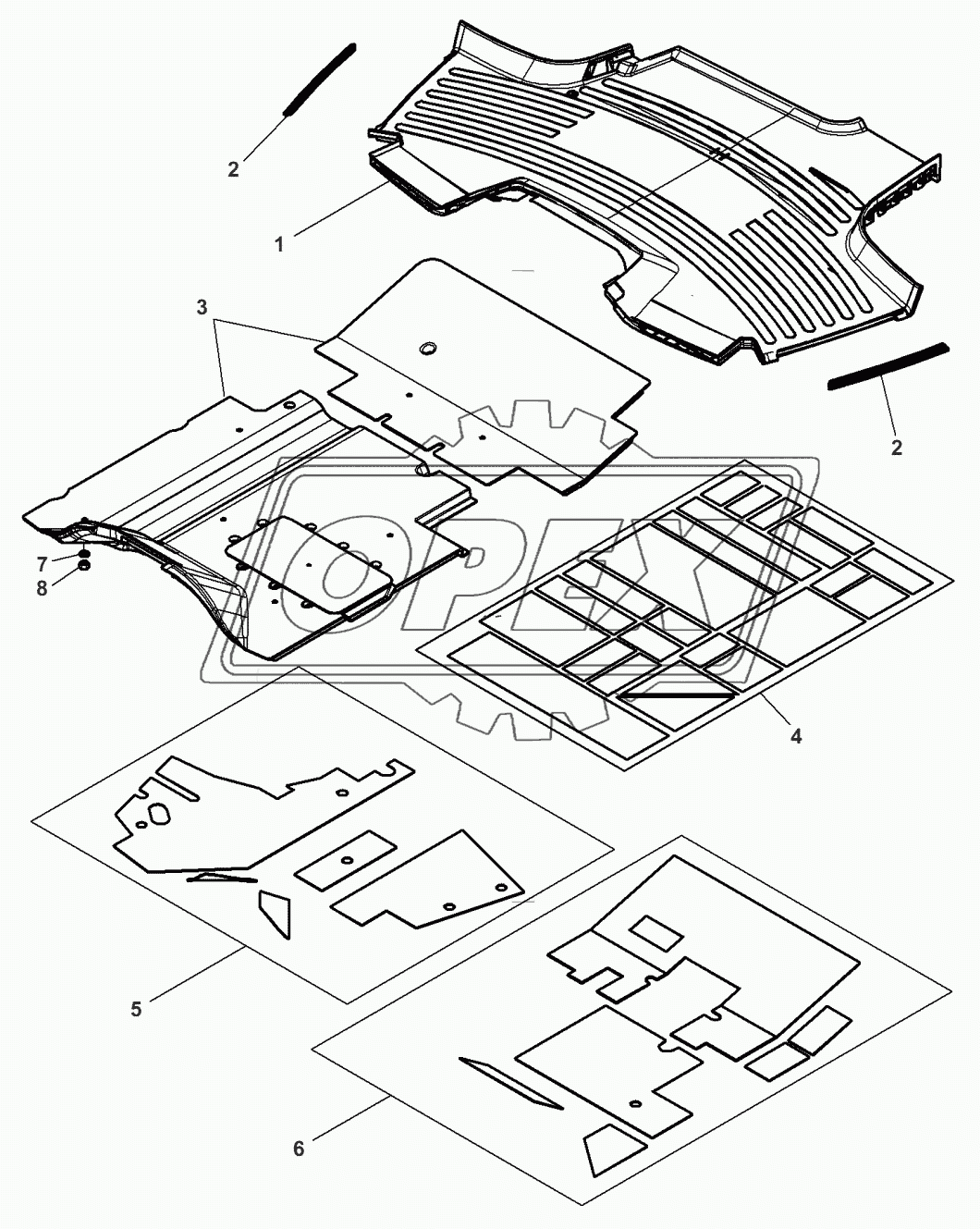 Tractor Cab - Cab Insulation