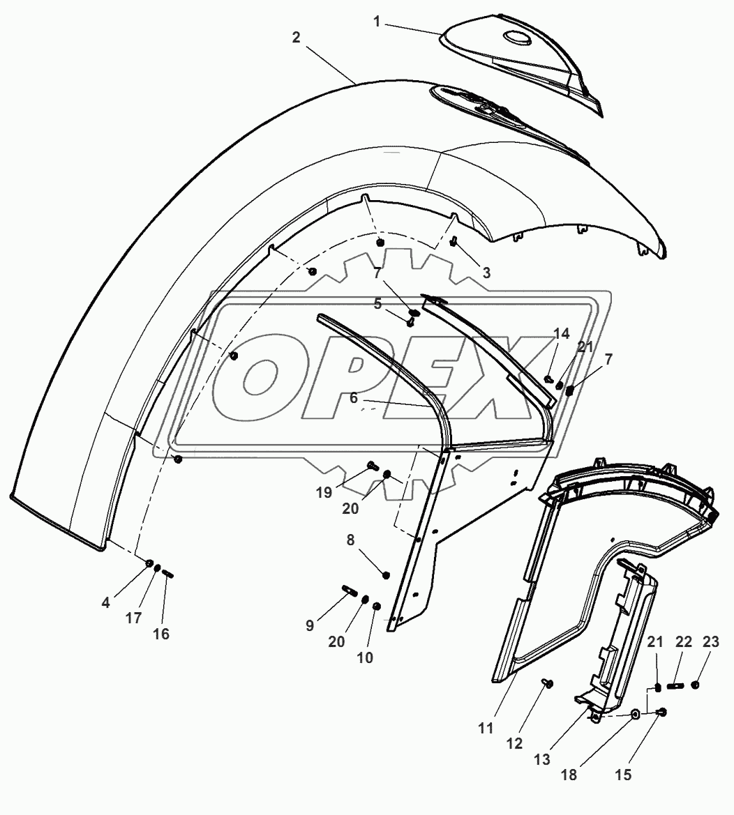 Tractor Cab - Fenders 2