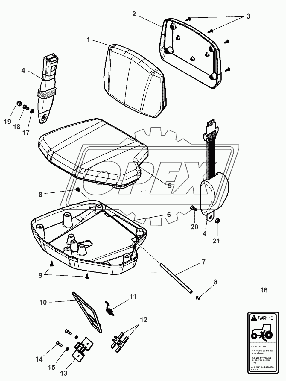 Secondary Seat