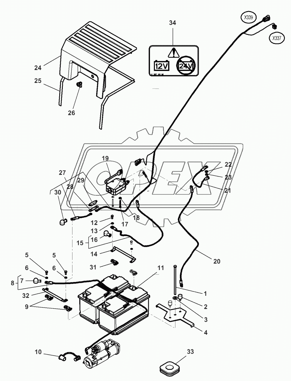 Batteries And Cables