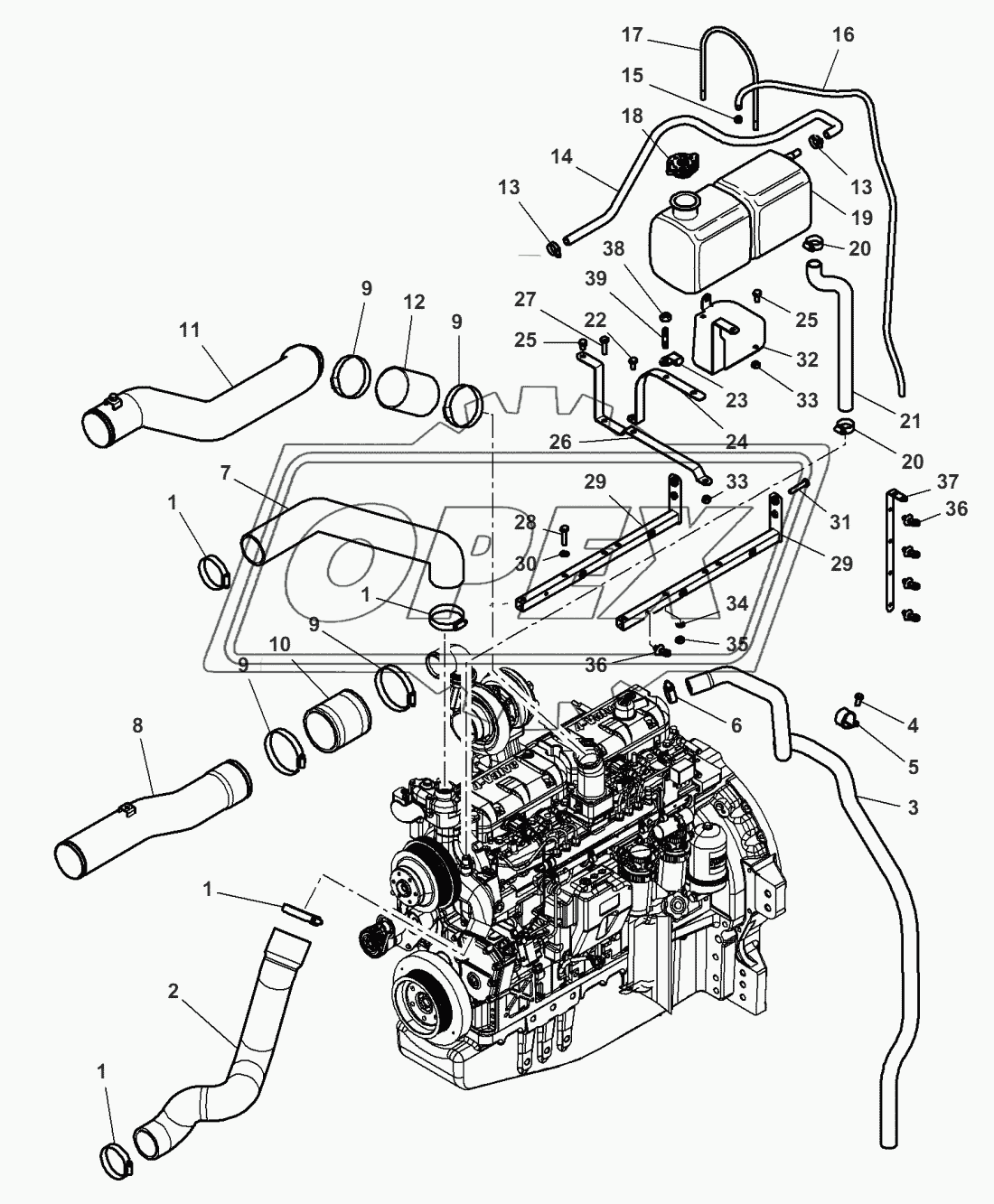 Cooling System - Engine 1
