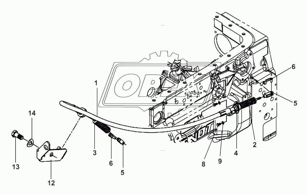 Transmission Control - Emergency Control - Drive Line