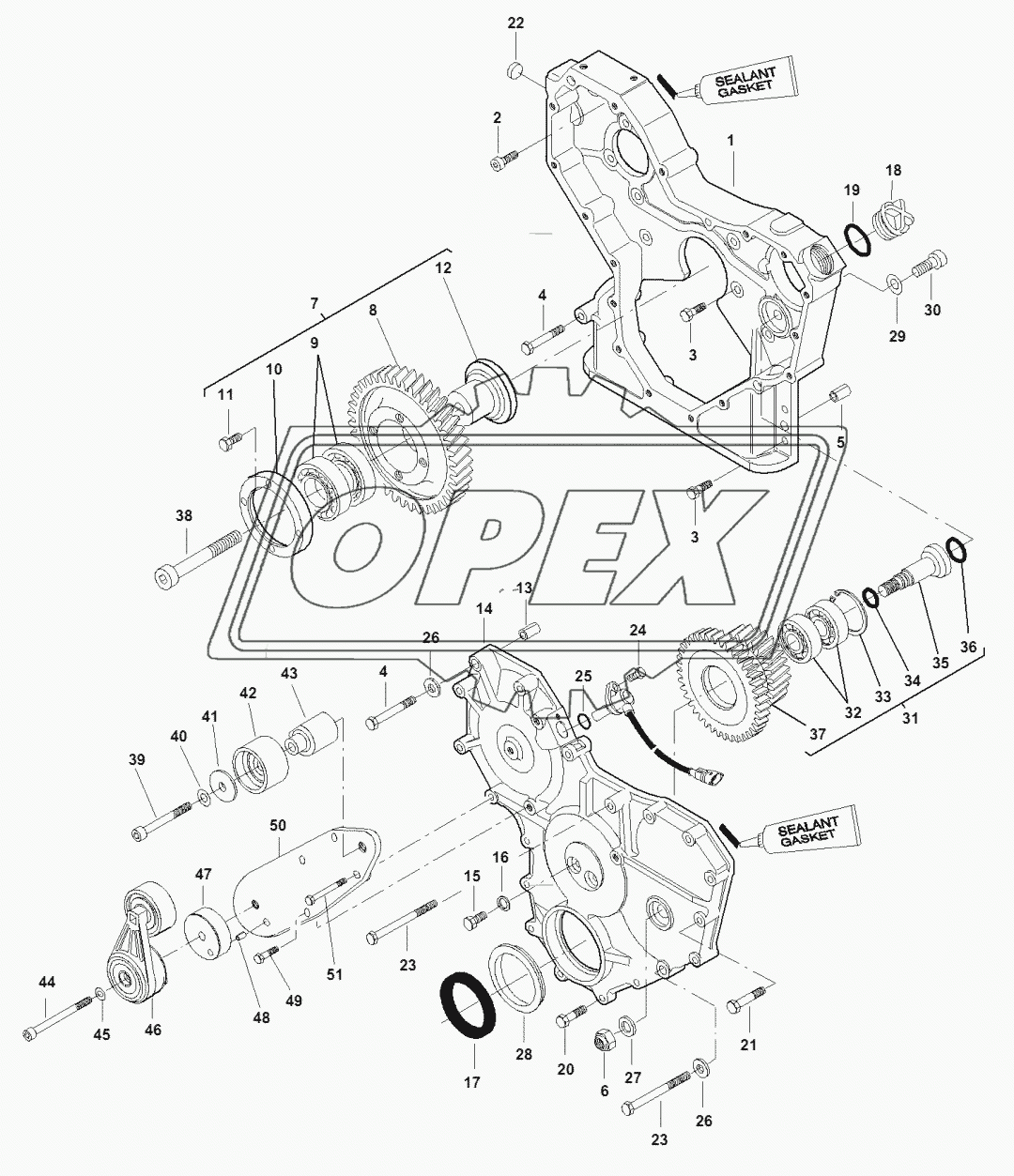 Timing Gear Housing