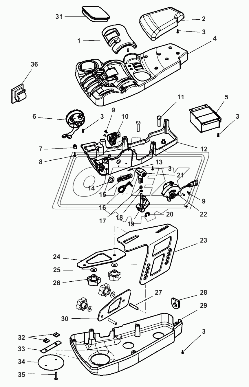 Control Armrest 2