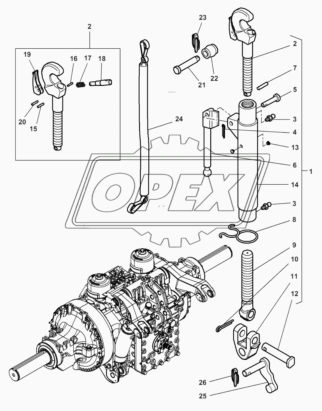 Top Link With Hook End