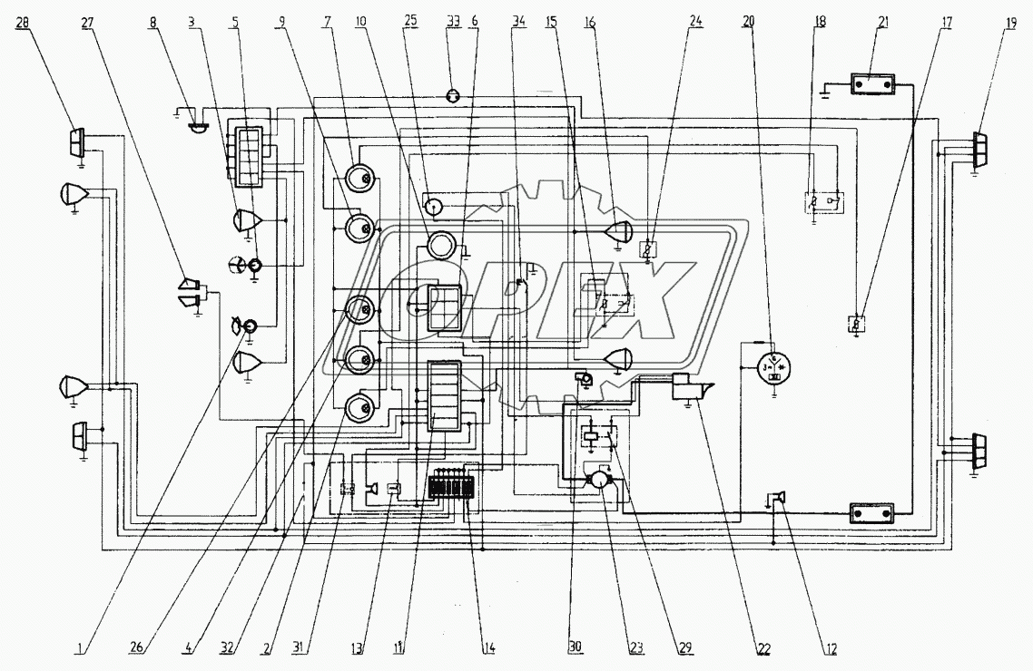 LW560F.11 Электрическая система