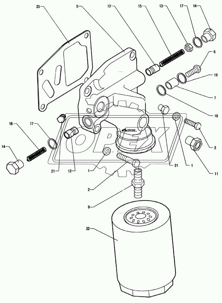 Фильтр масляный (245-1017010-А)