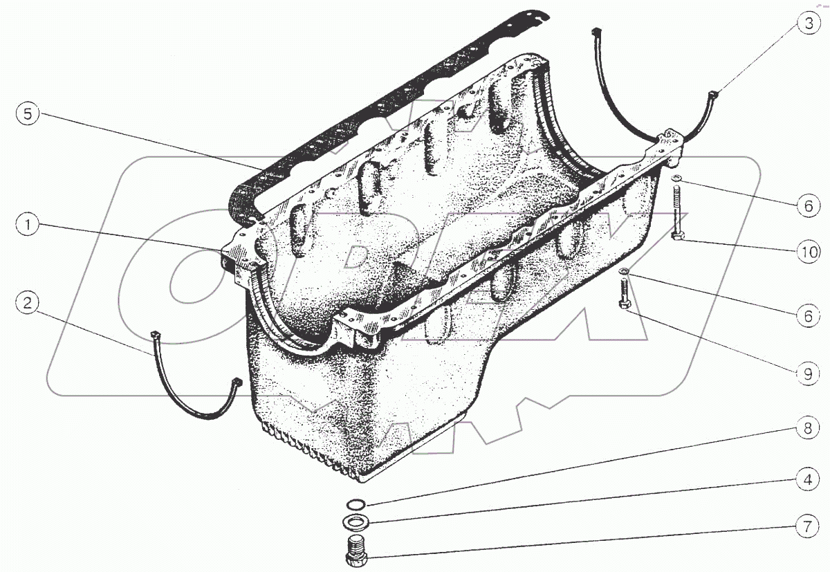  Масляный картер