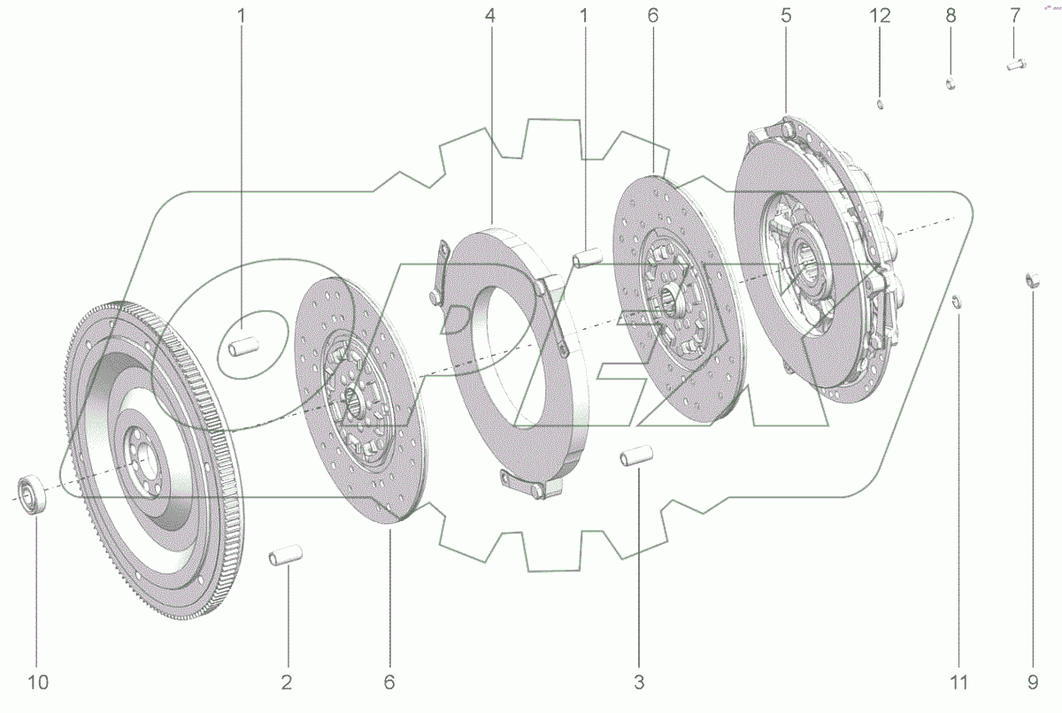  Муфта сцепления