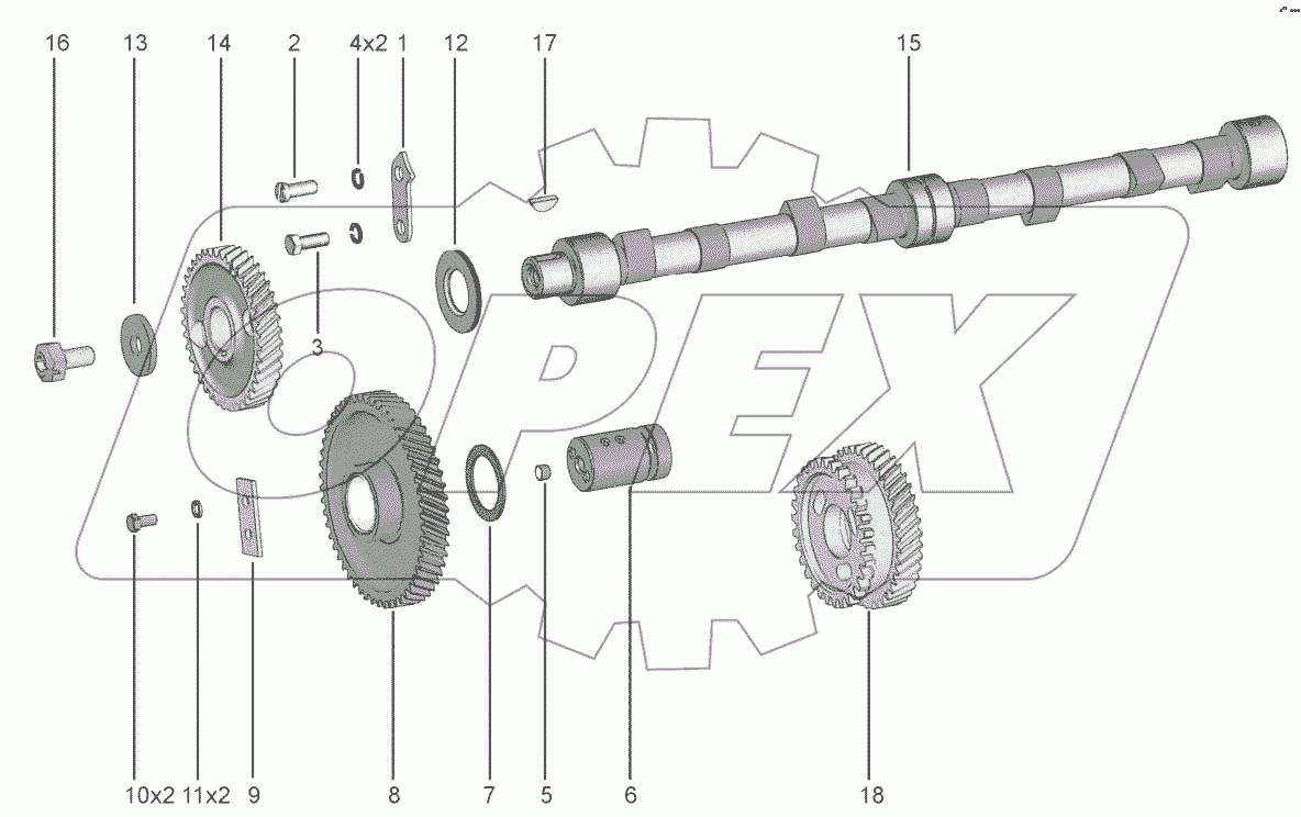  Распределительный механизм