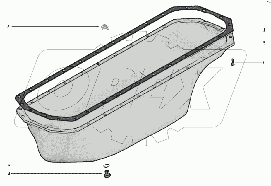  Установка картера масляного