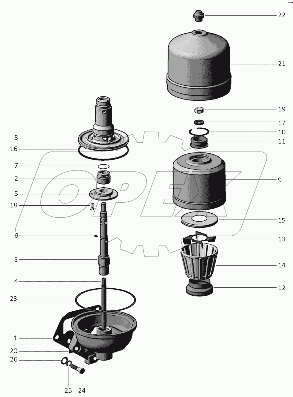  Установка центробежного масляного фильтра