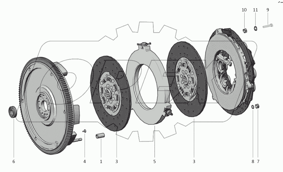  Установка муфты сцепления
