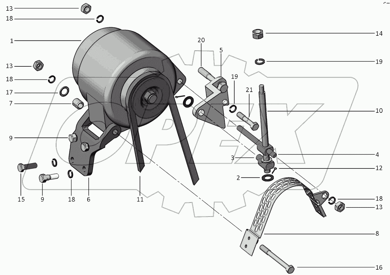  Установка генератора