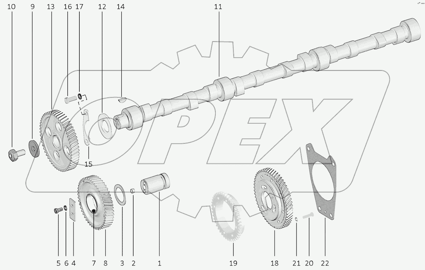  Распределительный механизм
