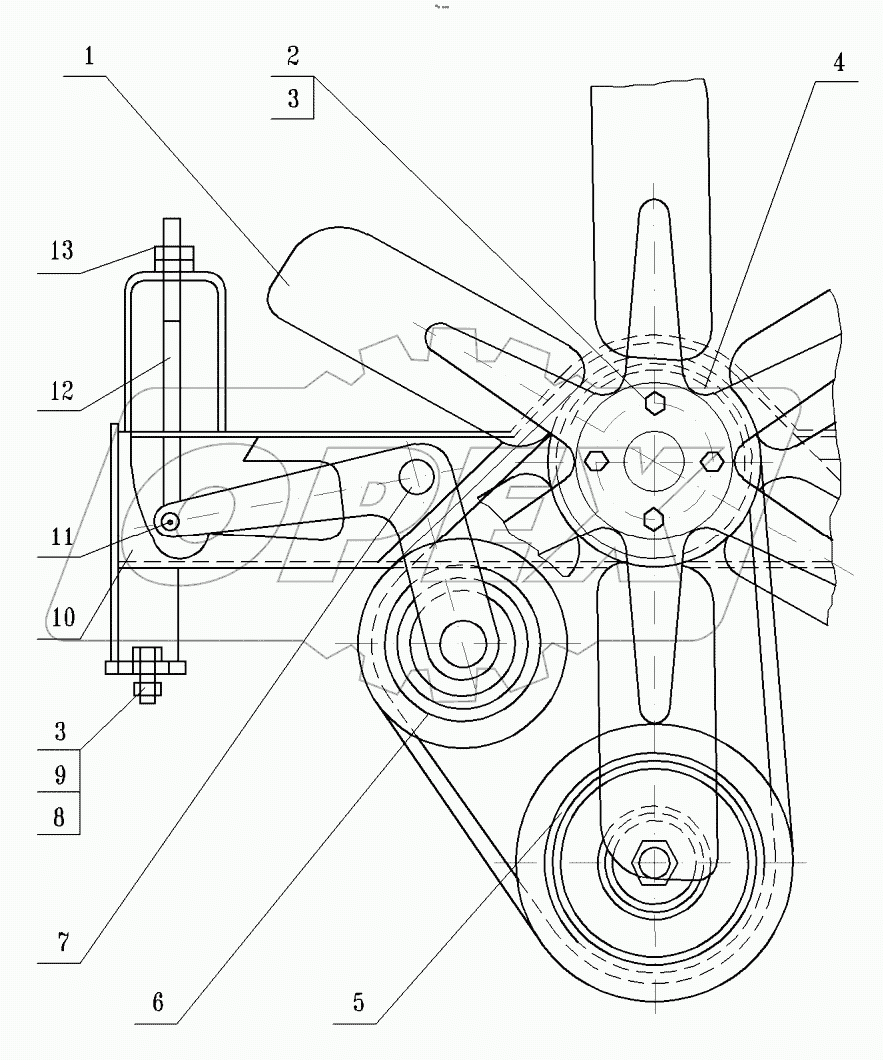  Установка вентилятора