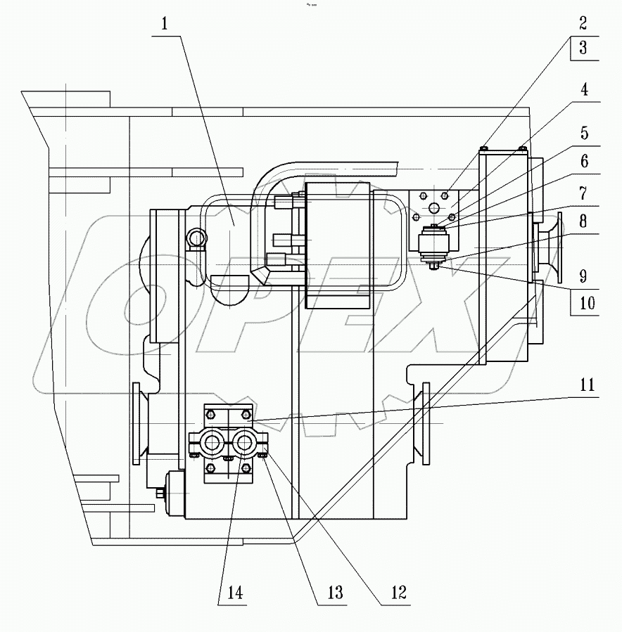  Установка ГМП БелАЗ