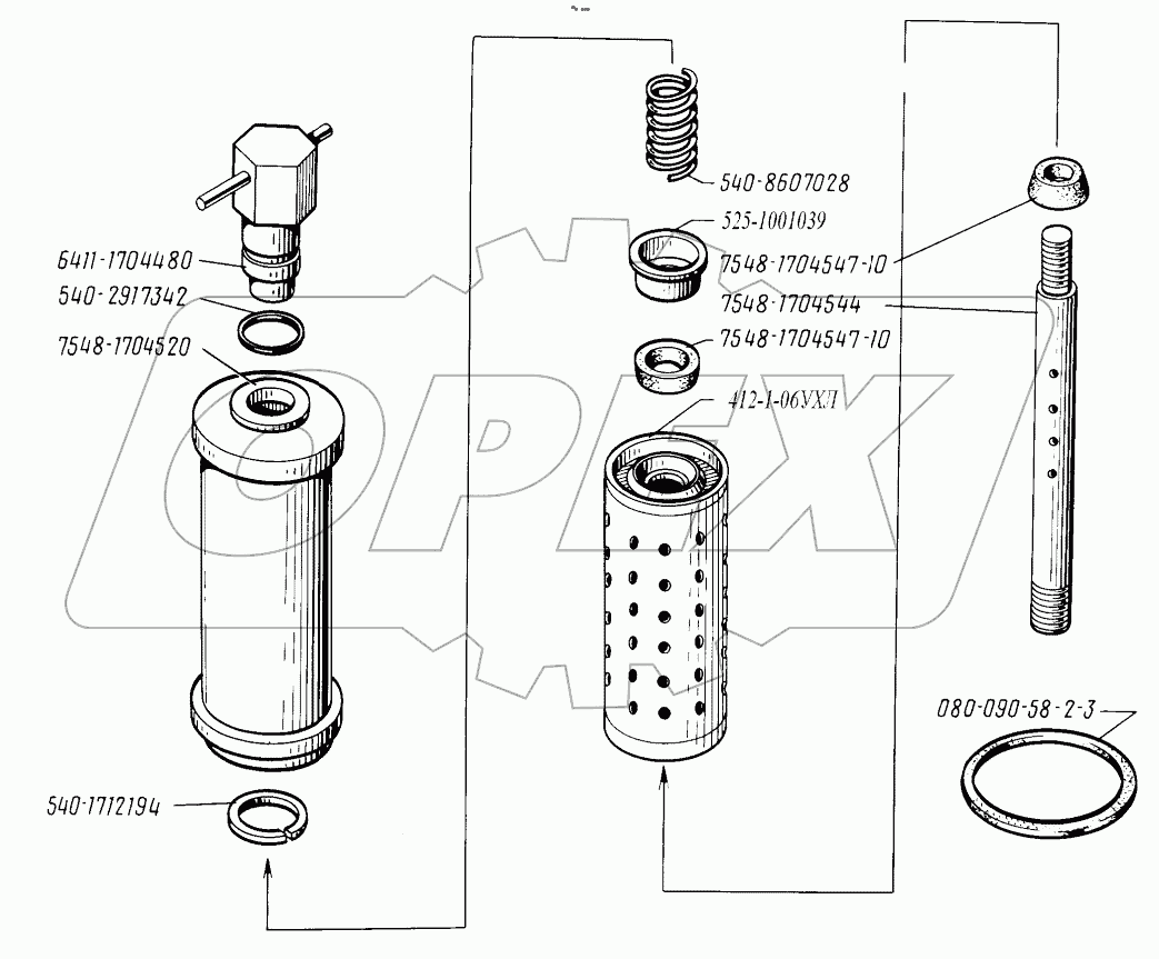  Фильтр тонкой очистки масла