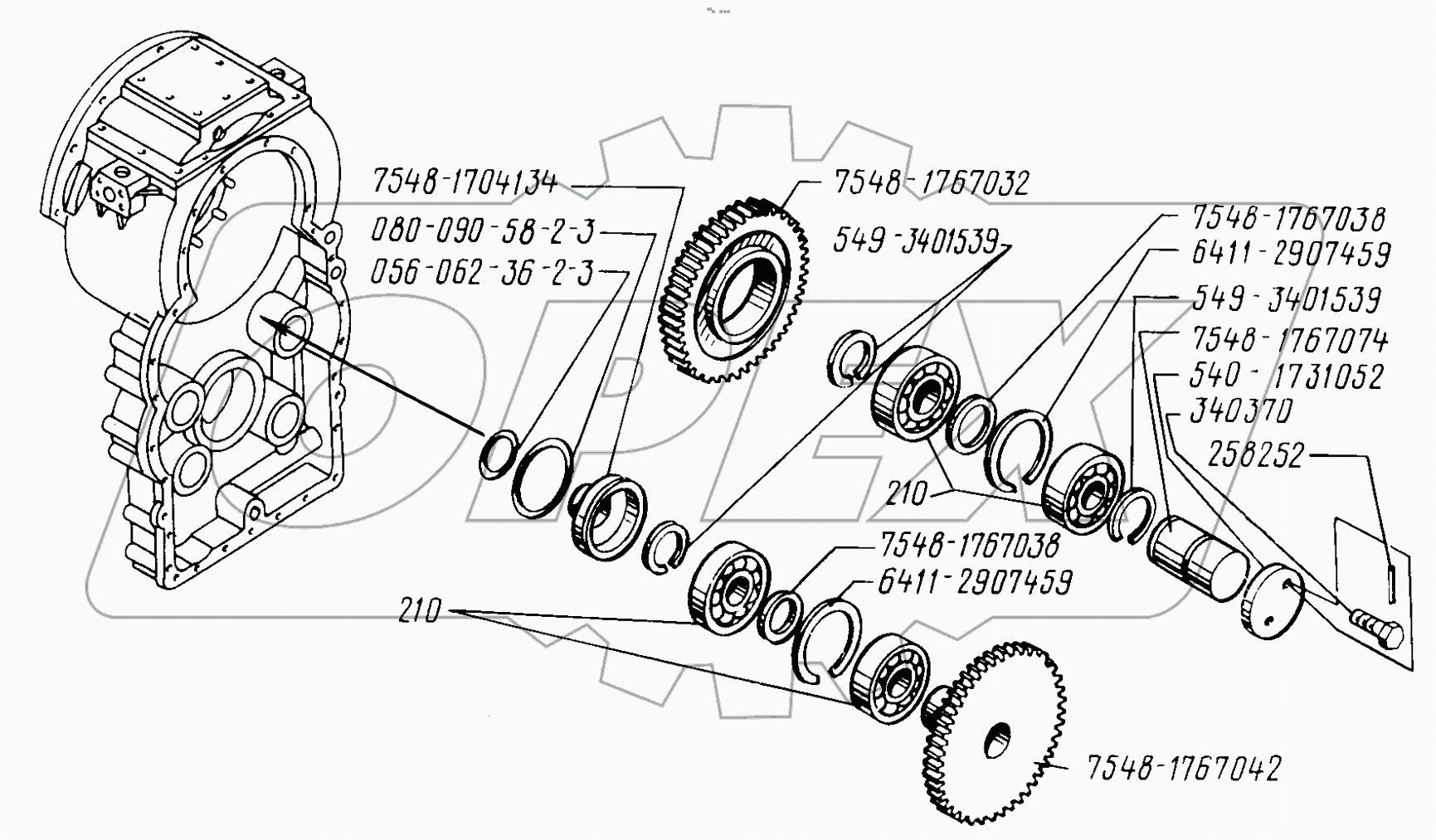  Привод насоса