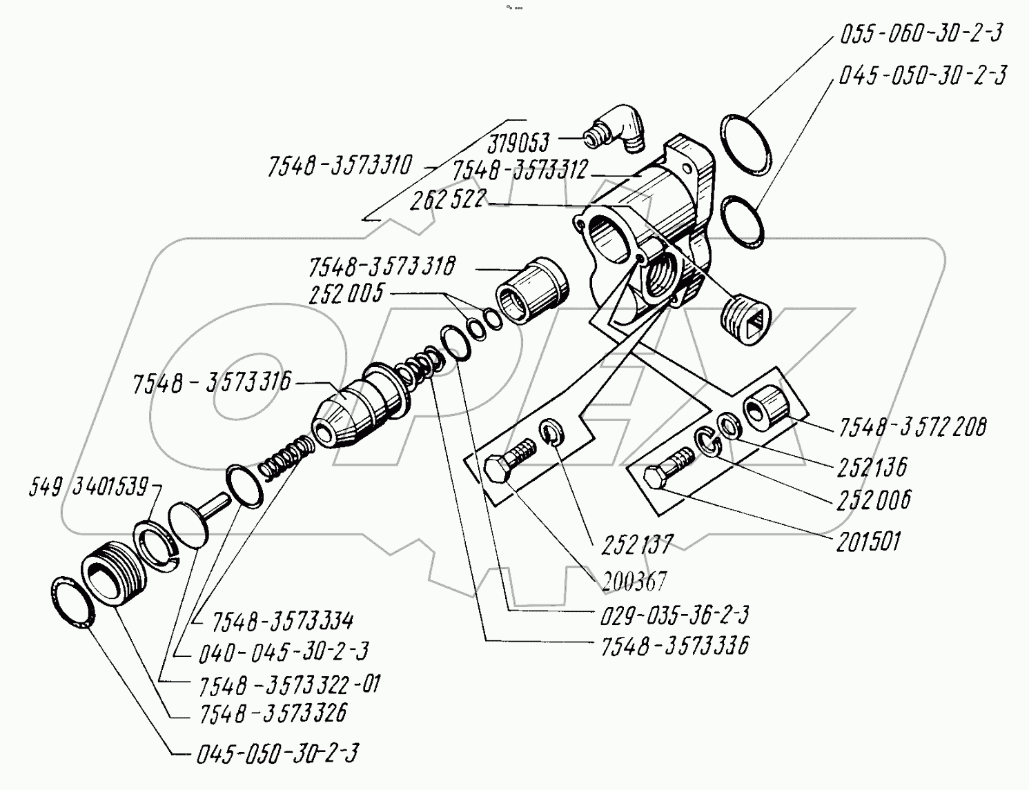  Клапан подпорный