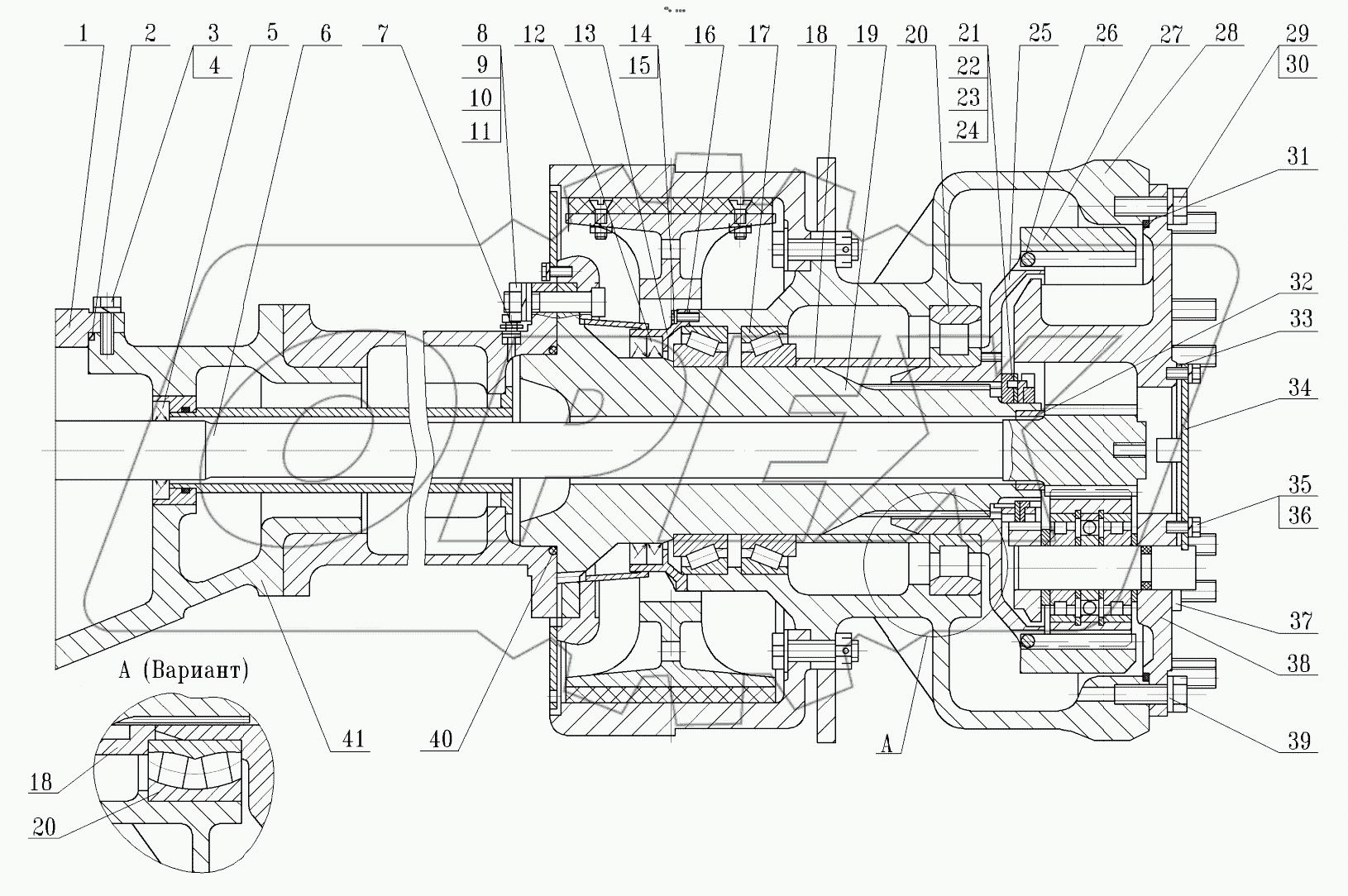  Мост задний (до 01.01.02)