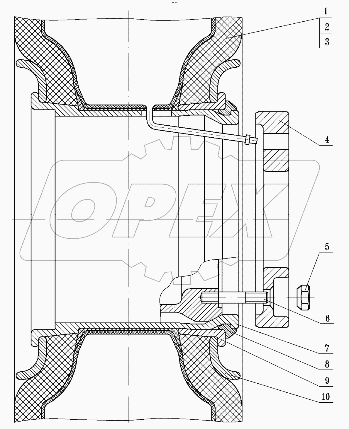  Установка колес