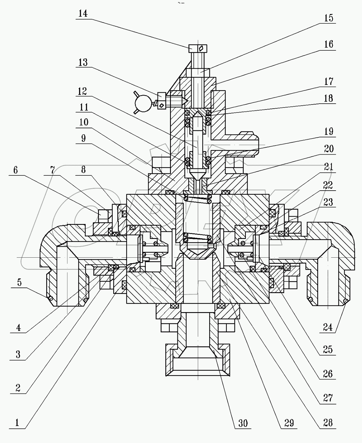  Клапан предохранительный