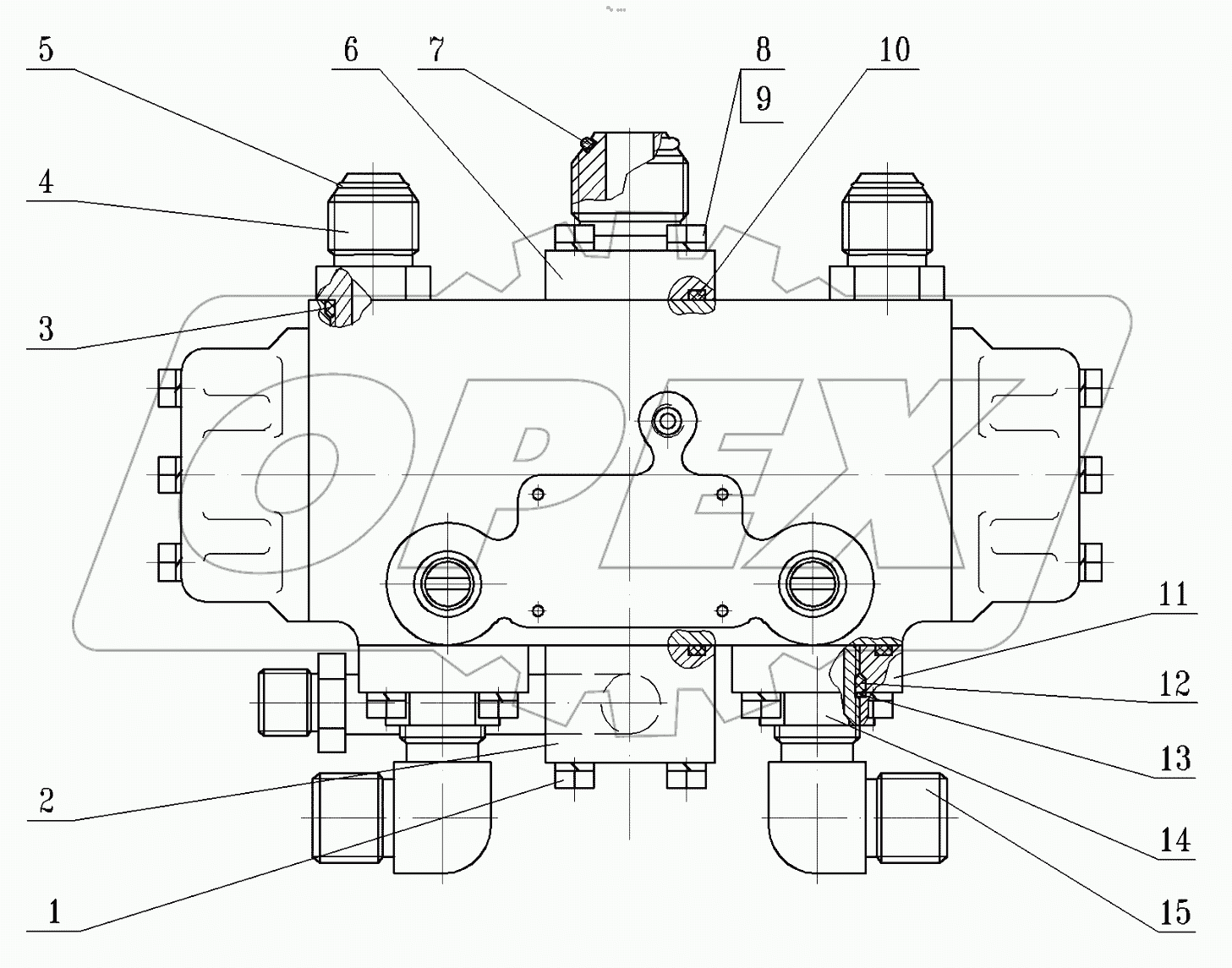  Усилитель потока с арматурой