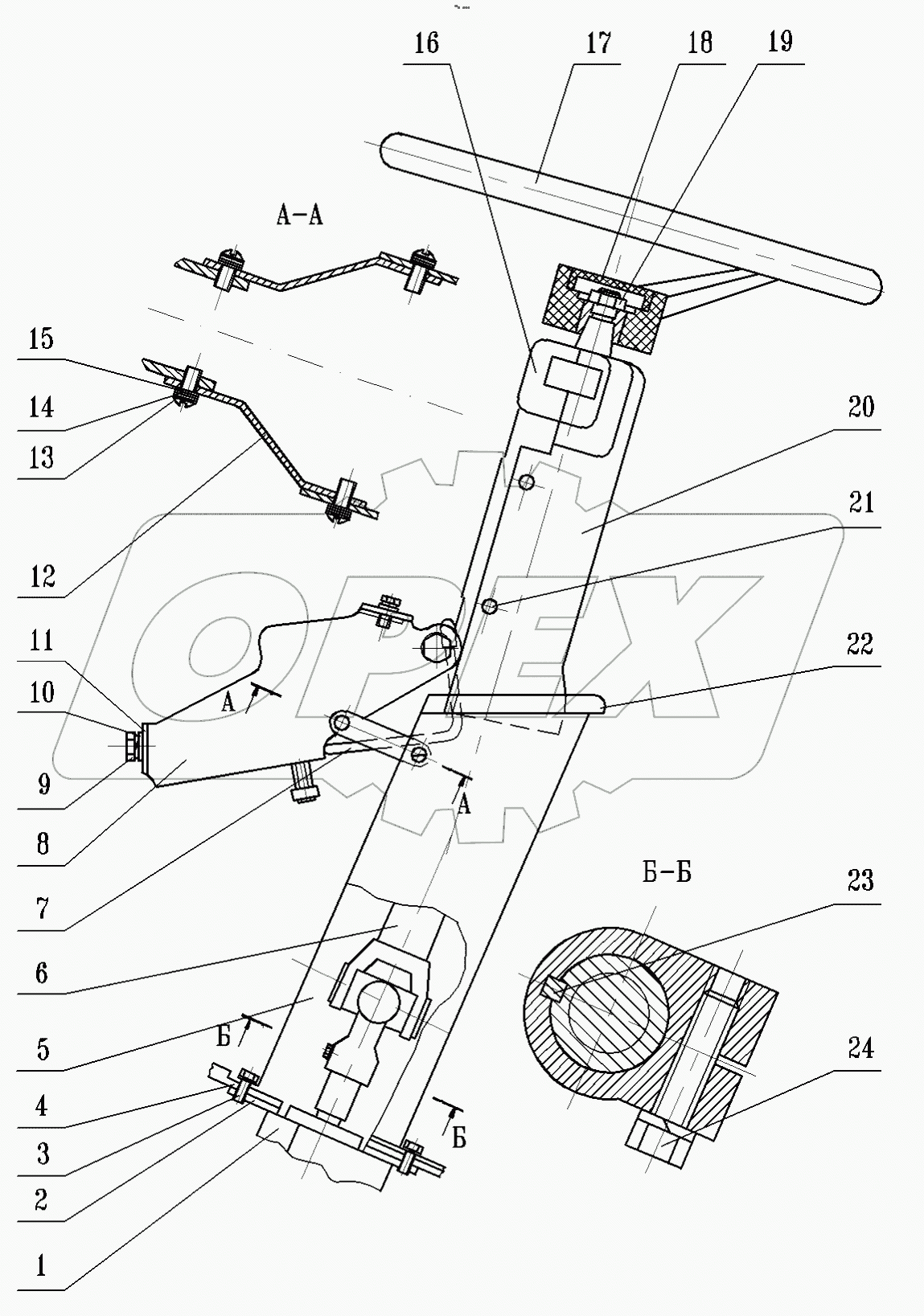  Установка рулевой колонки