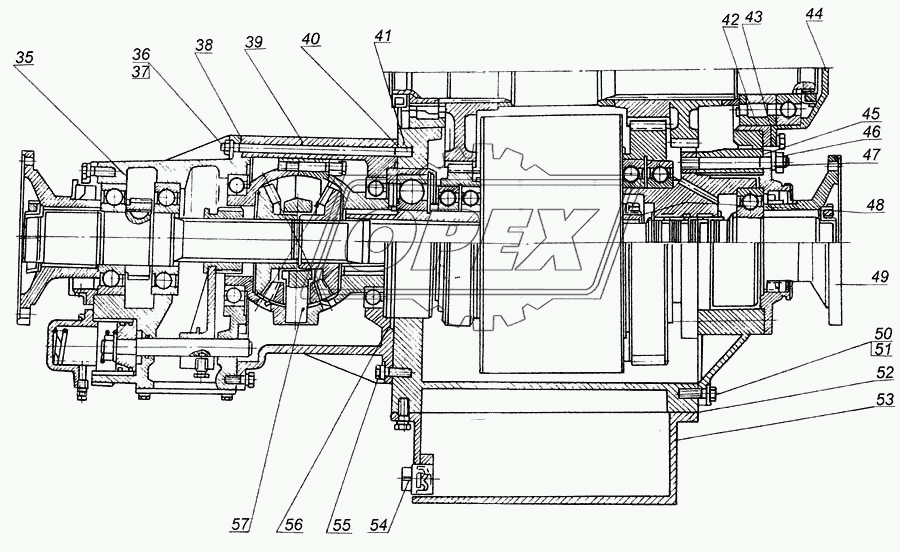 Редуктор 7505-1701005, 75051-1701005