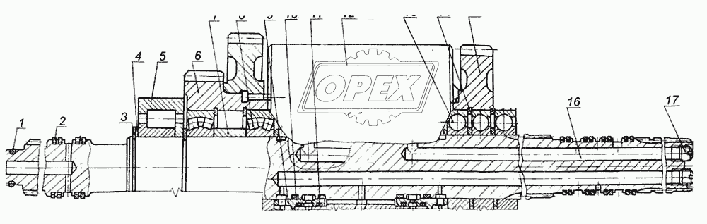 Вал первичный 7405-1701025