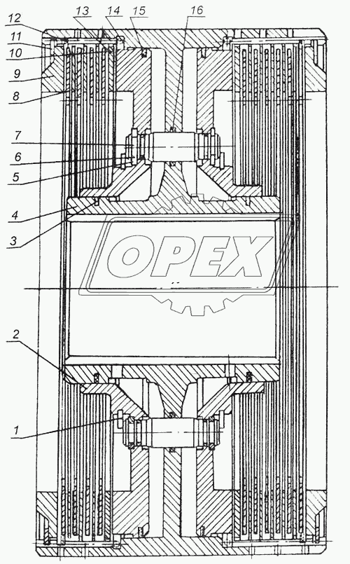 Фрикцион большой 7505-1711070