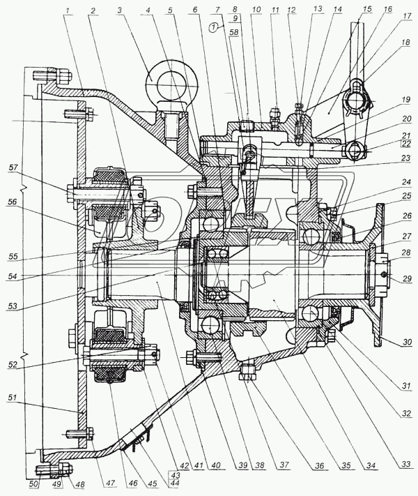 Установка гибкой муфты 7505-2208001, 75051-2208001