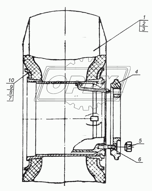 Установка колес 7505-3101001