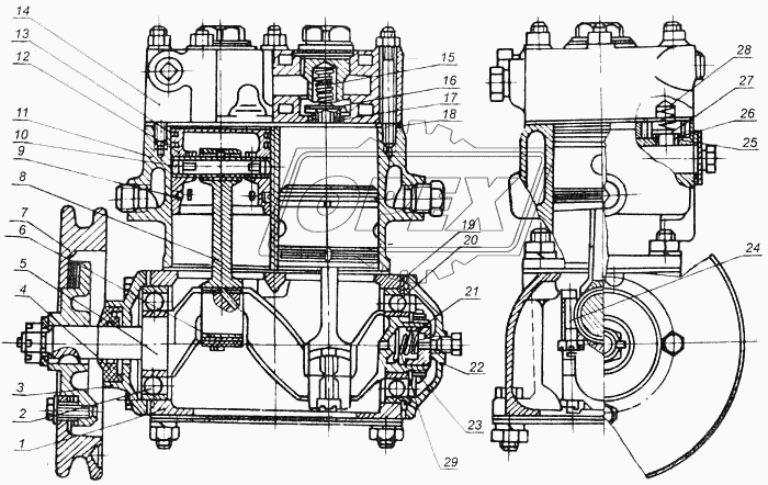 Компрессор 500-3509015-Б1