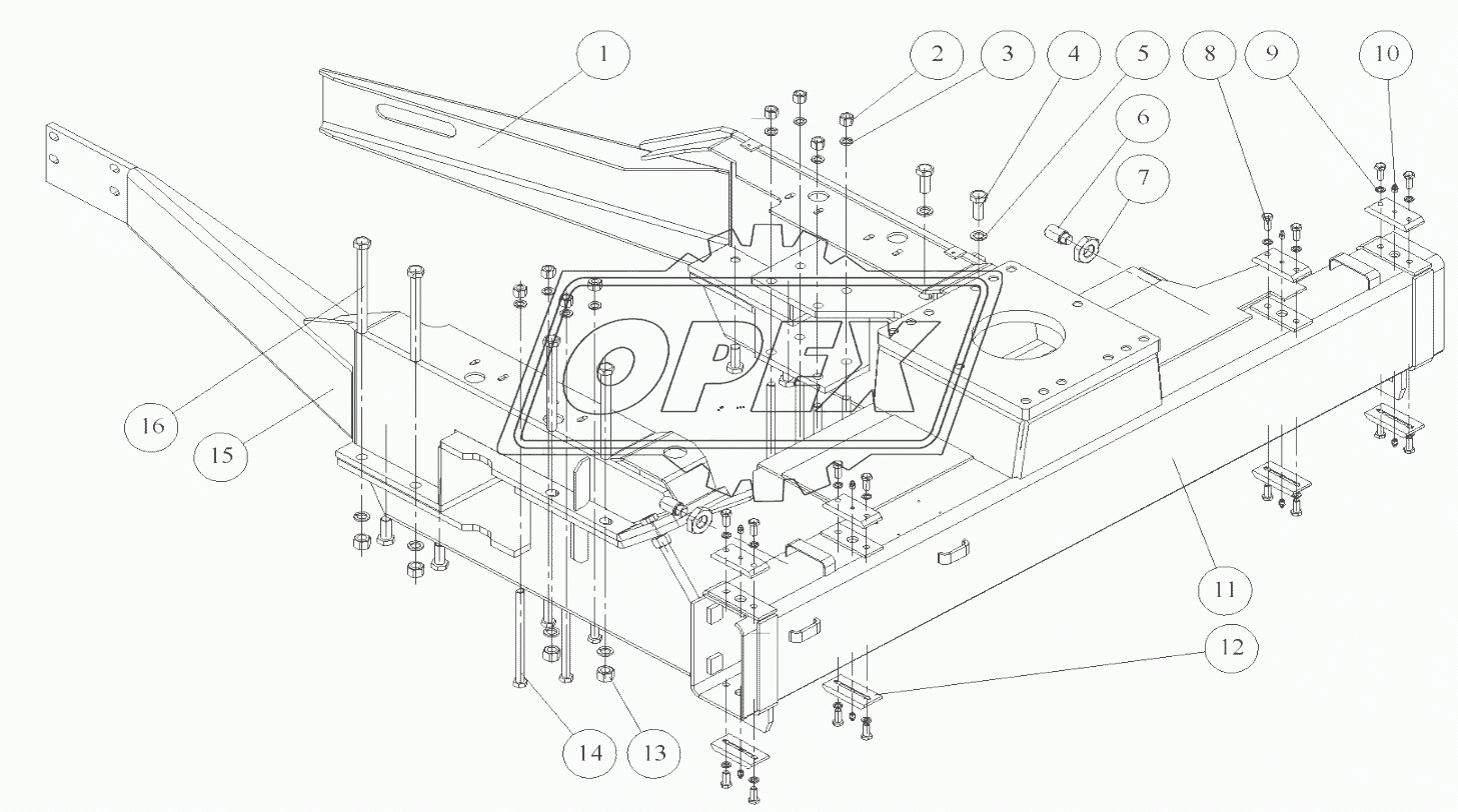 Рама ОПТ-9195.56.00.000