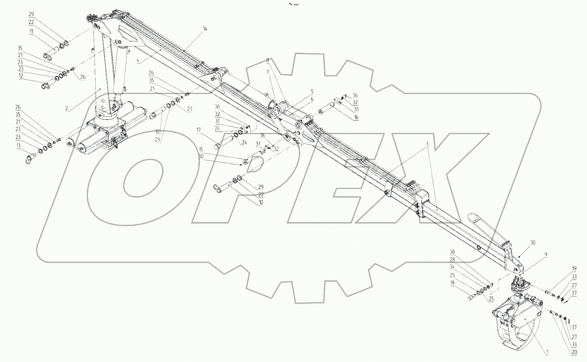  Гидроманипулятор