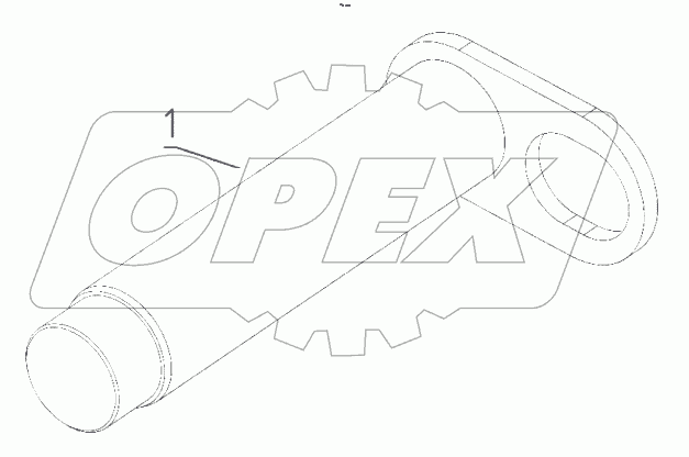  Палец ГМ42-25 00 000В-01