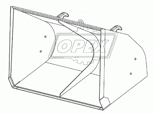 Ковш увеличенный ДЗ-133.09.00.000