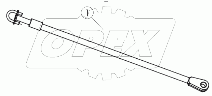  Тяга ДЗ-133.0001000-01