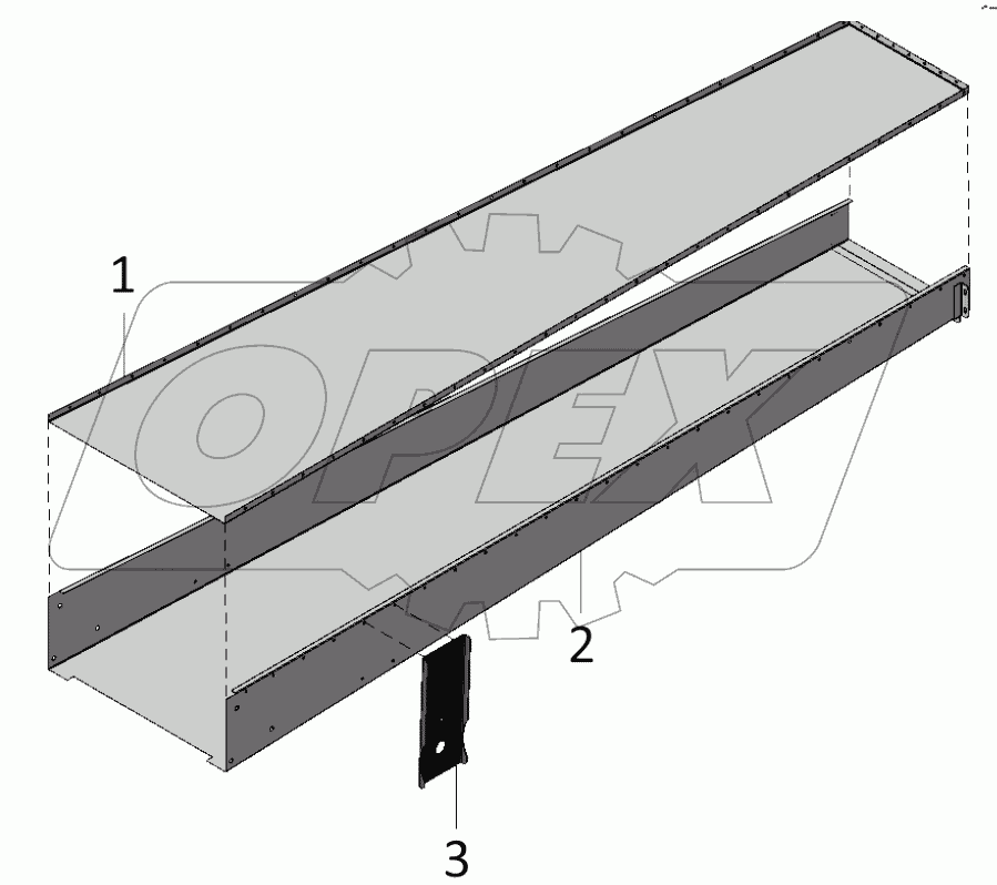  Лоток 100-07.04.01