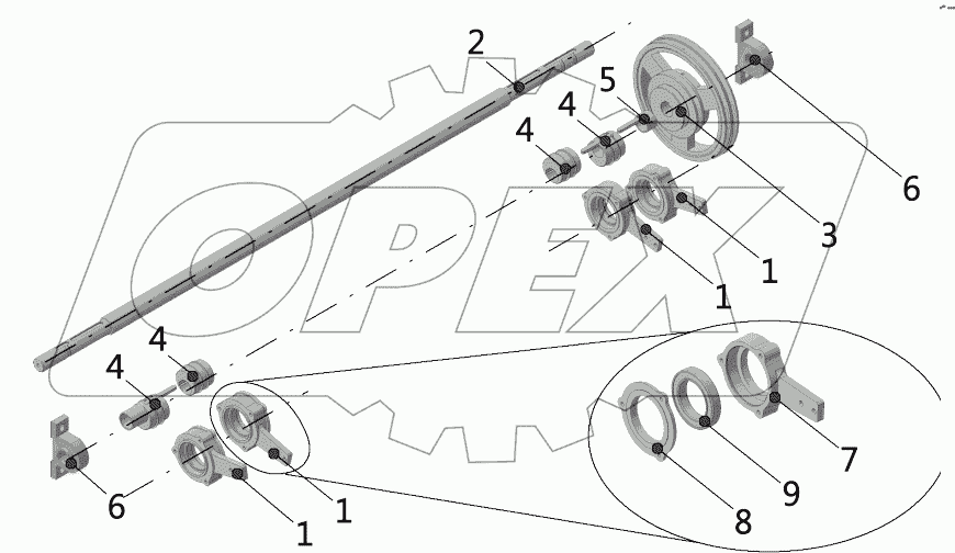  Вал ЗСК 70-03.01.01.00