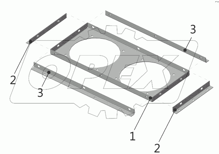  Лоток ВРМ 70-02.02.00-01