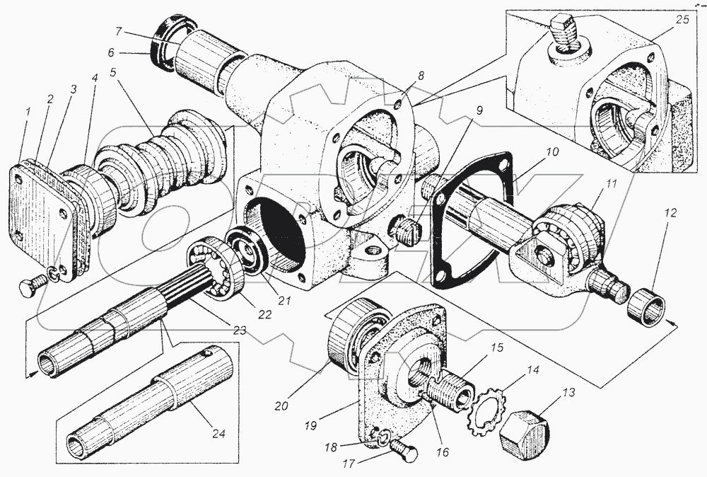Управление рулевое 082-3405